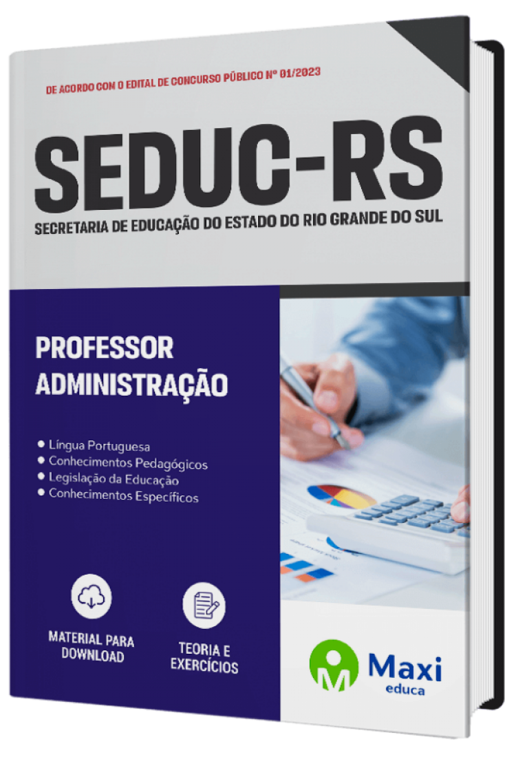 - Apostila SEDUC-RS 2023 Professor – Administração