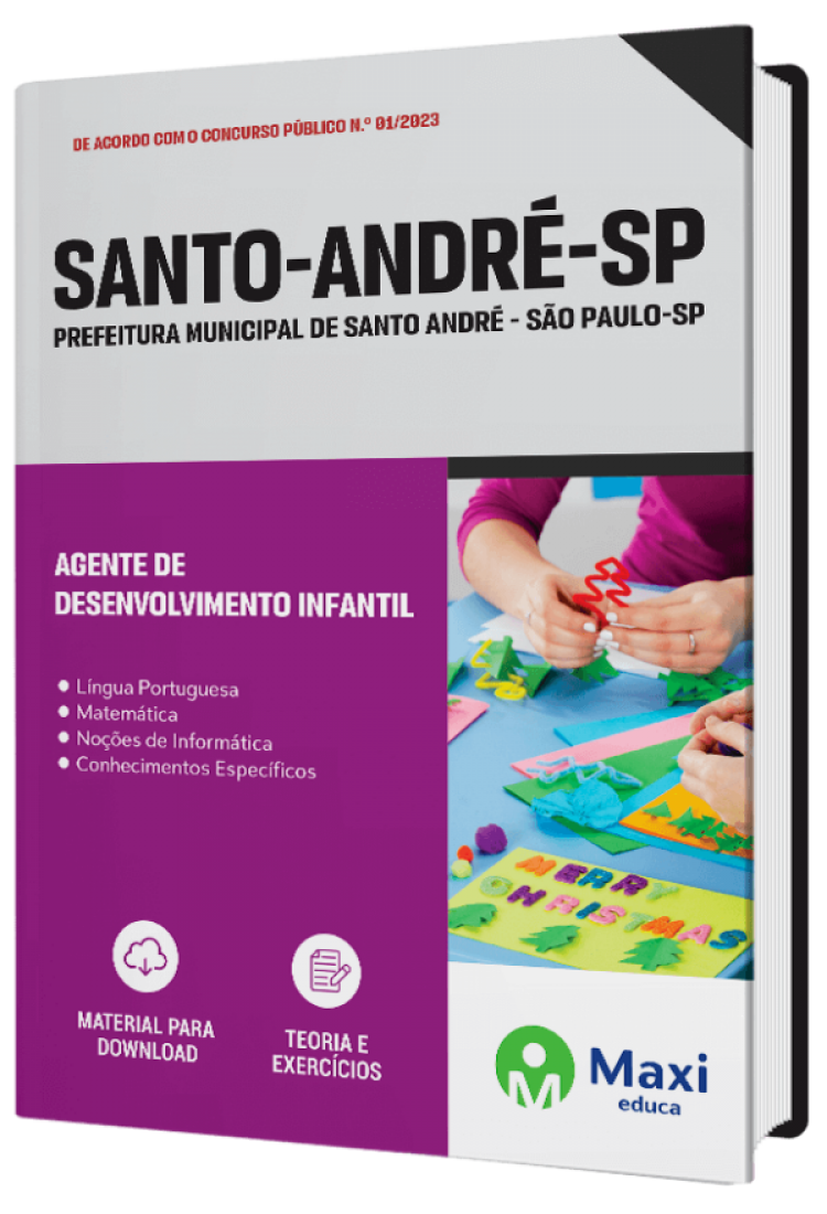 - Apostila Prefeitura de Santo André - SP Agente de Desenvolvimento Infantil