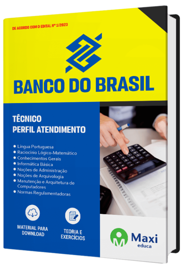 - Apostila Banco do Brasil - BB - 2023 Técnico - Perfil Atendimento