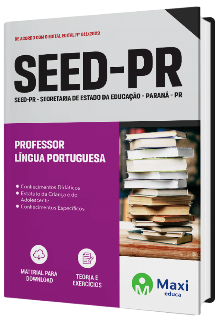 - Apostila SEED-PR 2023 Professor - Língua Portuguesa