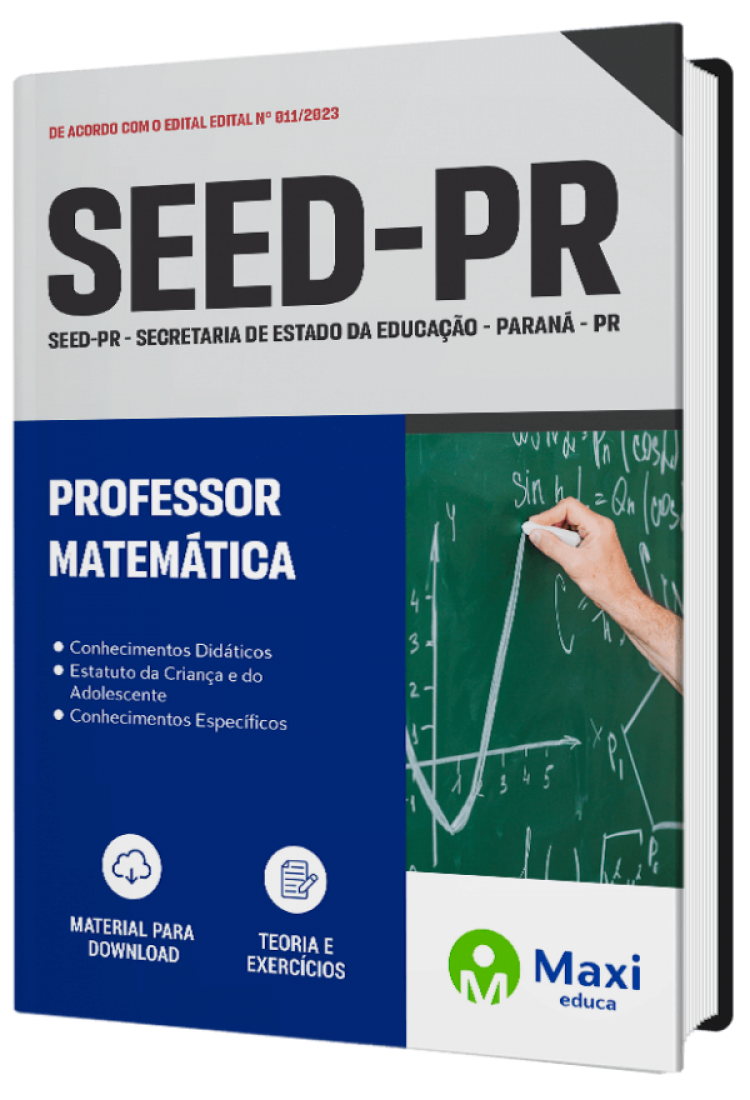 - Apostila SEED-PR 2023 Professor - Matemática