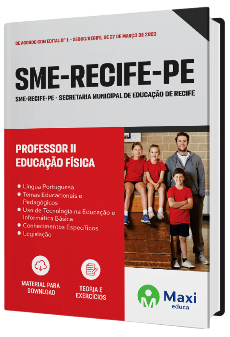 - Apostila SME-RECIFE-PE 2023 Professor II - Educação Física