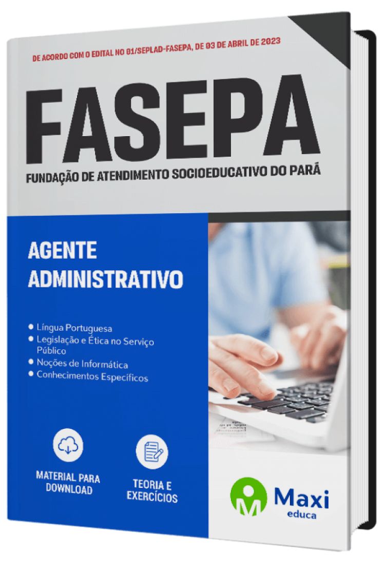 - Apostila FASEPA - 2023 Agente Administrativo