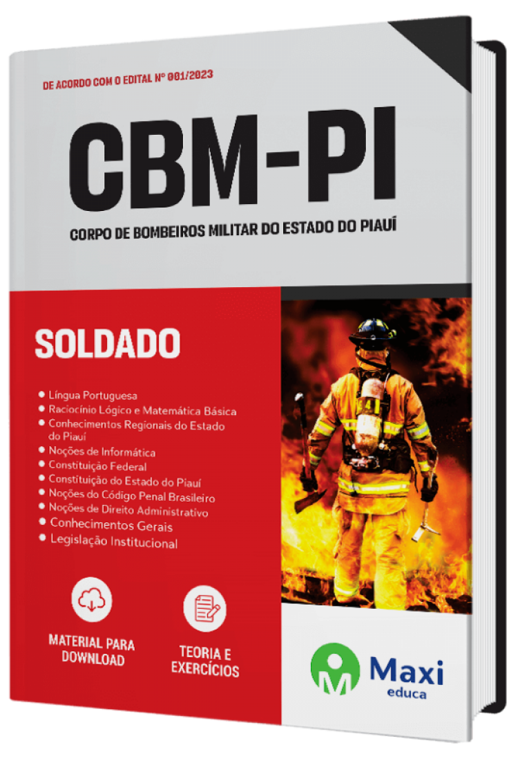 - Apostila CBM-PI 2023 Soldado