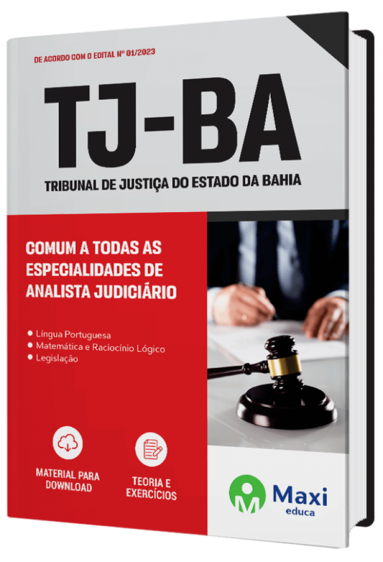 - Apostila TJ-BA 2023 Comum a todas as Especialidades de Analista Judiciário