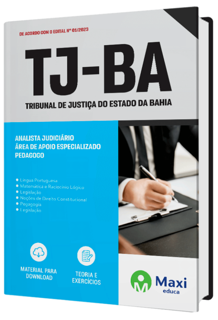 - Apostila TJ-BA 2023 Analista Judiciário - Área de Apoio Especializado - Pedagogo