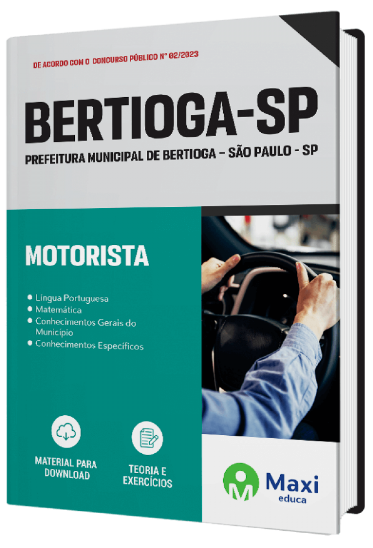 - Apostila Prefeitura de Bertioga-SP 2023 Motorista