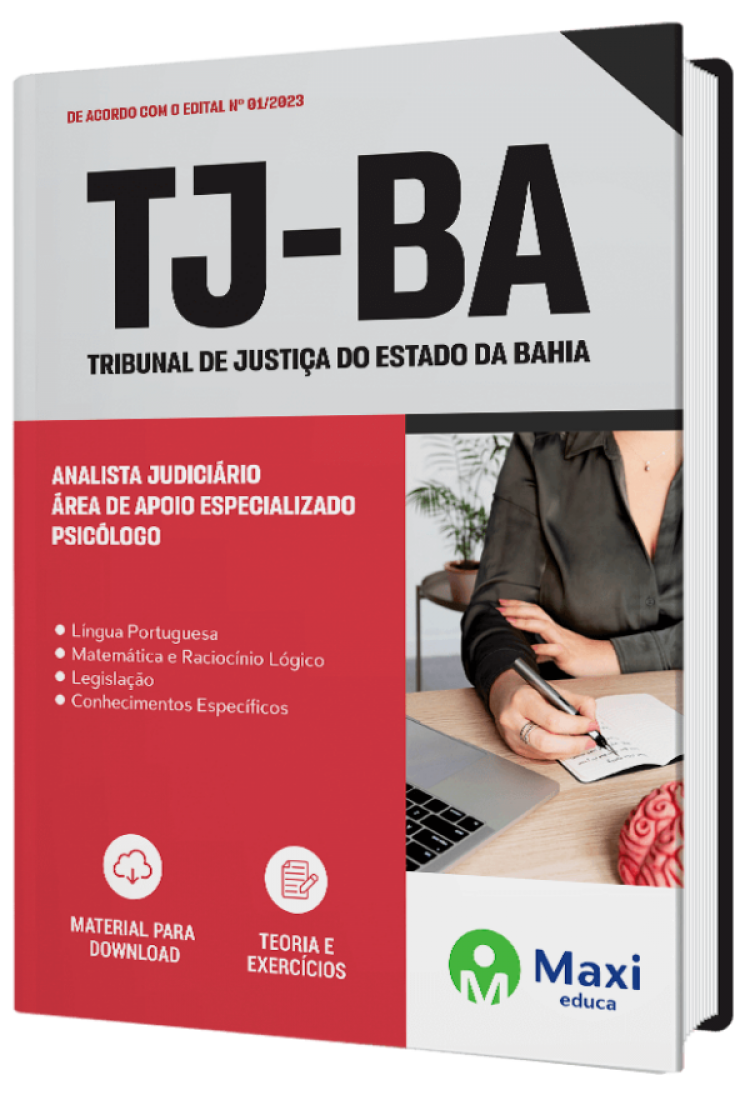 - Apostila TJ-BA 2023 Analista Judiciário – Área de Apoio Especializado – Psicólogo