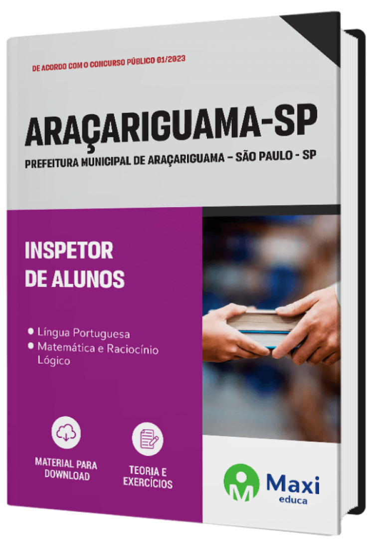 - Apostila Prefeitura de Araçariguama - SP - 2023 Inspetor de Alunos