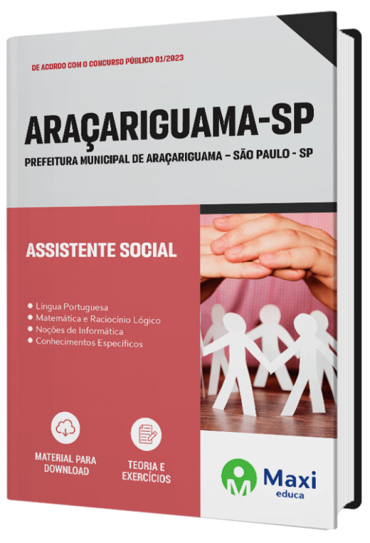 - Apostila Prefeitura de Araçariguama - SP - 2023 Assistente Social