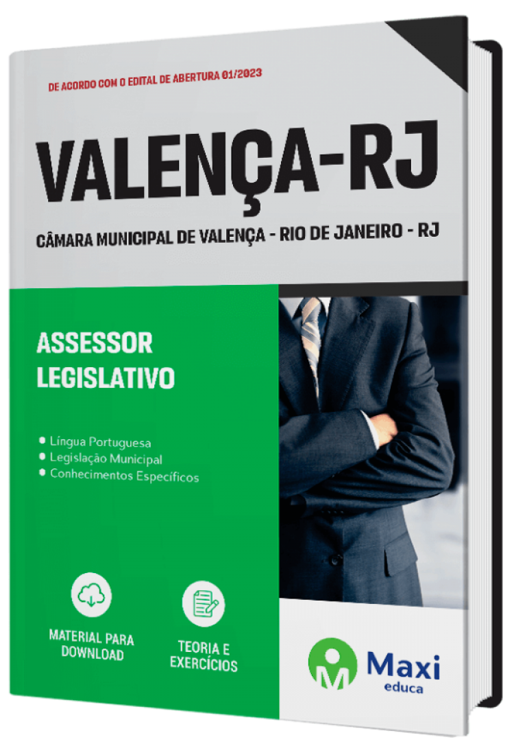 - Apostila Câmara de Valença - RJ - 2023 Assessor legislativo