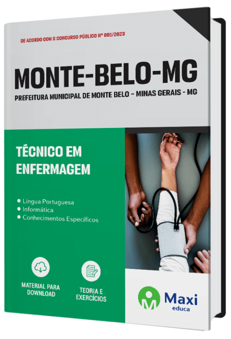 - Apostila Prefeitura de Monte Belo - MG - 2023 Técnico em Enfermagem