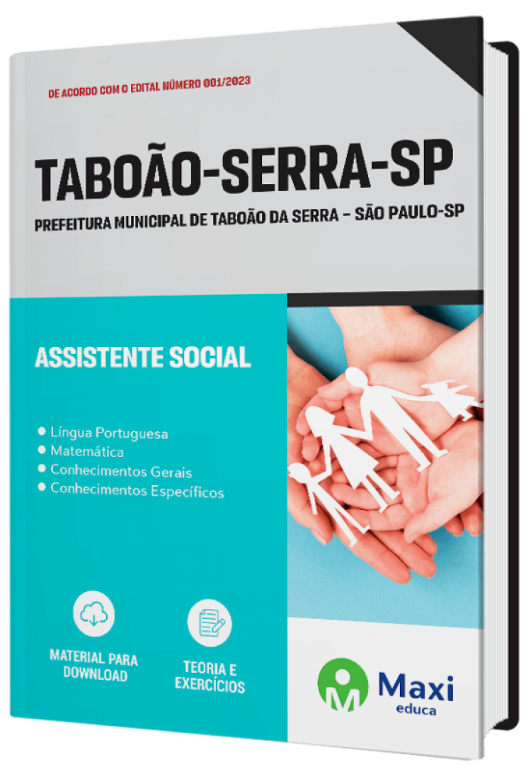 - Apostila Prefeitura de Taboão da Serra - SP - 2023 Assistente Social