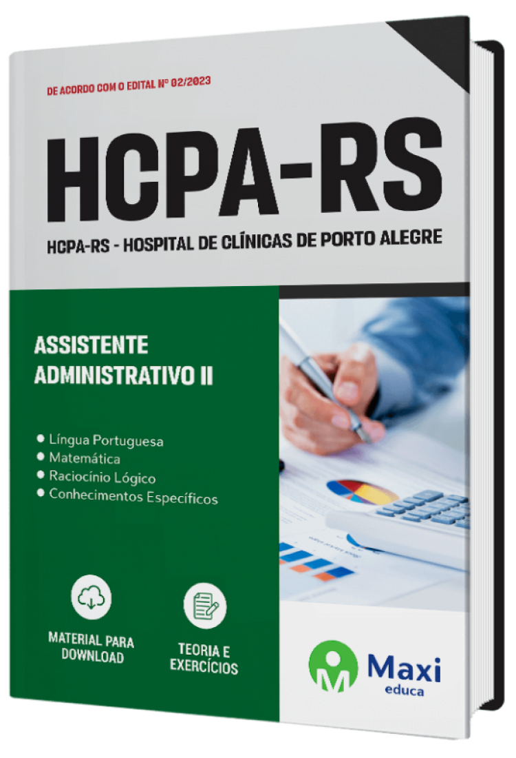 - Apostila HCPA-RS - 2023 Assistente Administrativo II