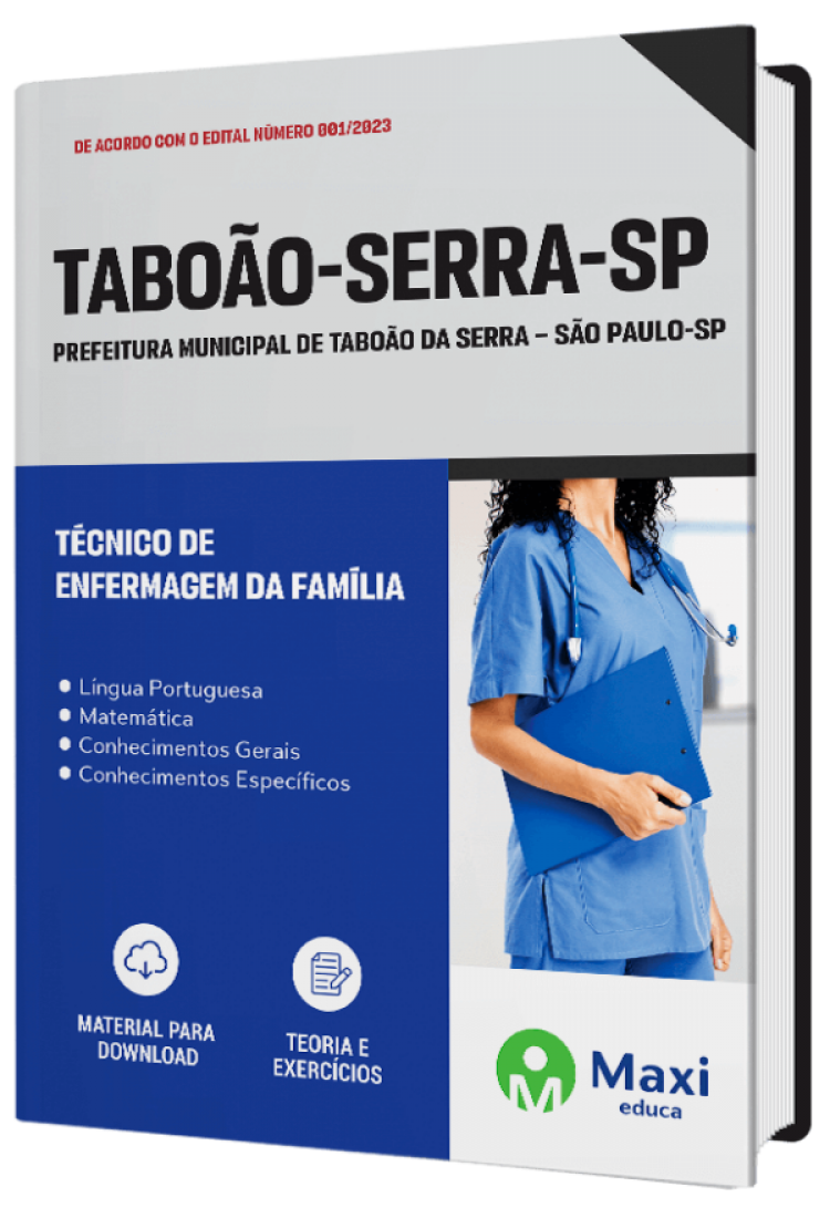 - Apostila Prefeitura de Taboão da Serra - SP - 2023 Técnico de Enfermagem da Família