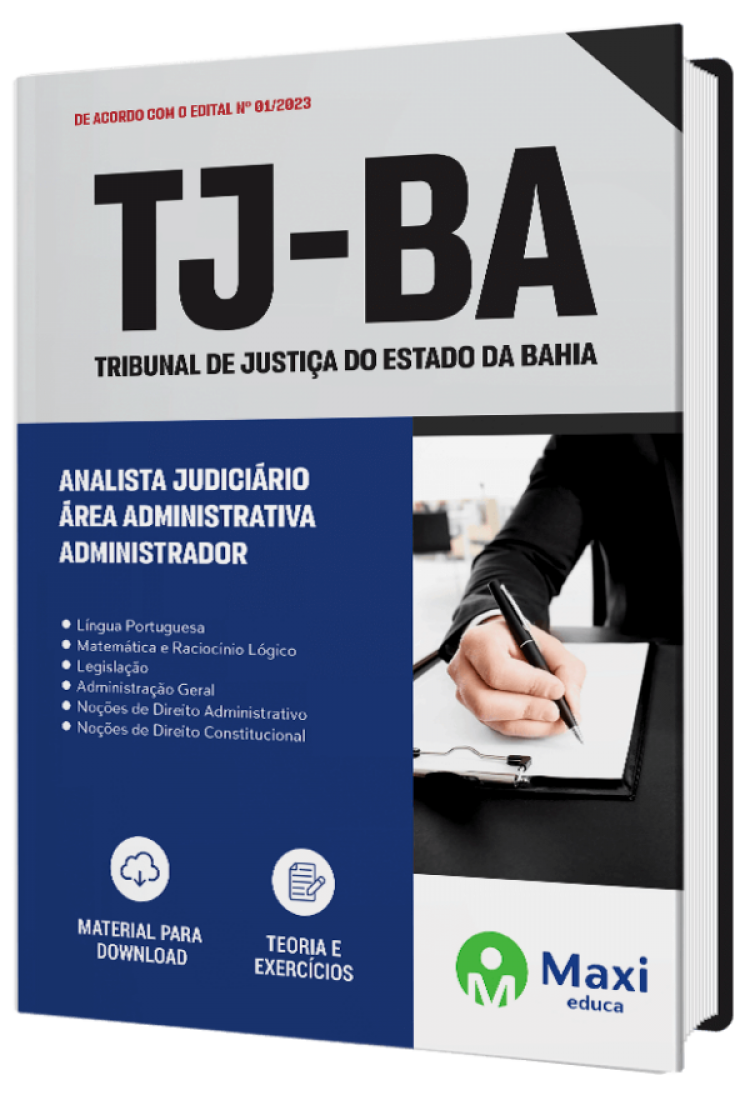 - Apostila TJ-BA 2023 Analista Judiciário - Área Administrativa - Administrador