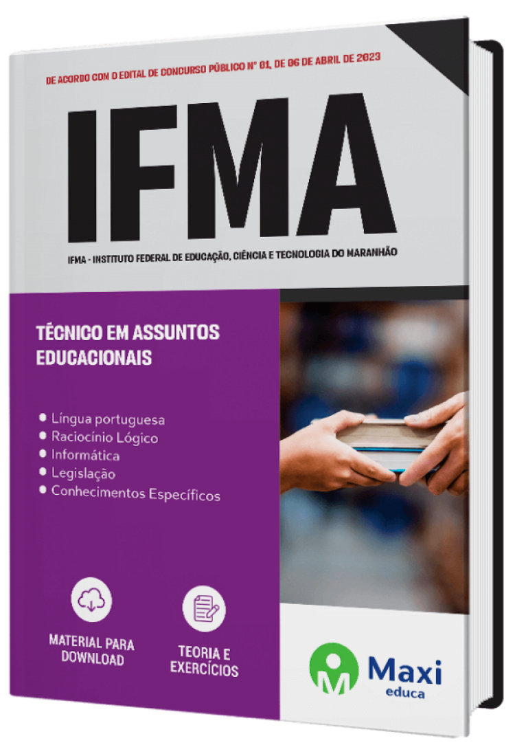 - Apostila IFMA - 2023 Técnico em Assuntos Educacionais