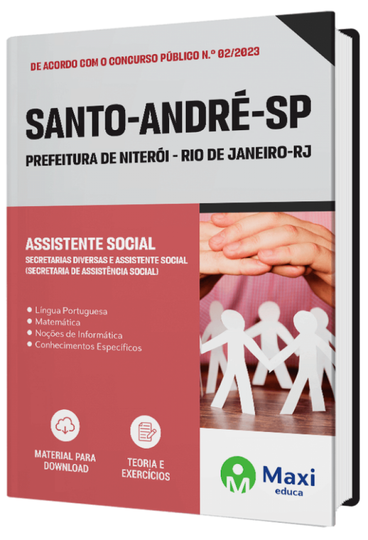 - Apostila Prefeitura de Santo André - SP - 2023 Assistente Social – Secretarias Diversas e Assistente Social – (Secretaria de Assistência Social)