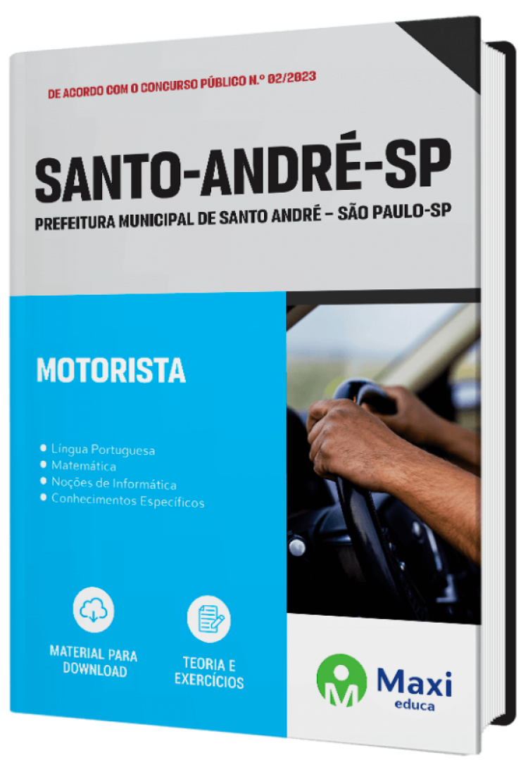 - Apostila Prefeitura de Santo André - SP - 2023 Motorista