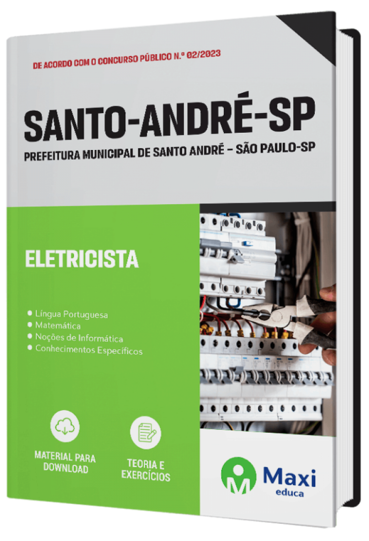 - Apostila Prefeitura de Santo André - SP - 2023 Eletricista