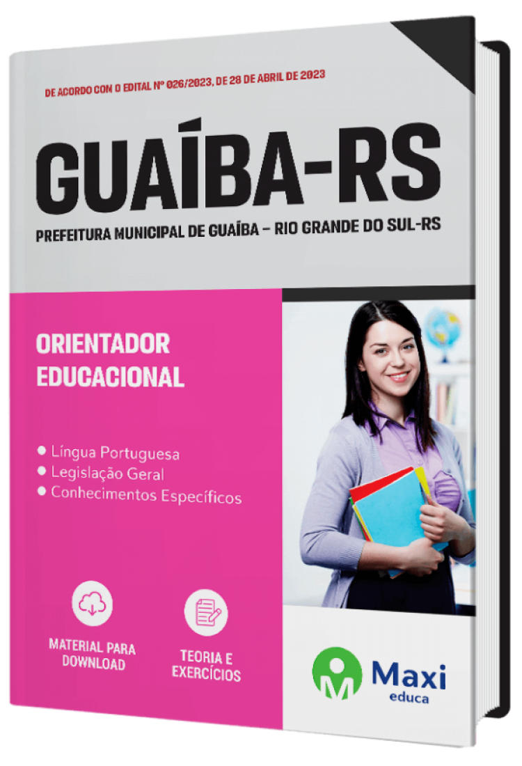 - Apostila Prefeitura de Guaíba - RS - 2023 Orientador Educacional