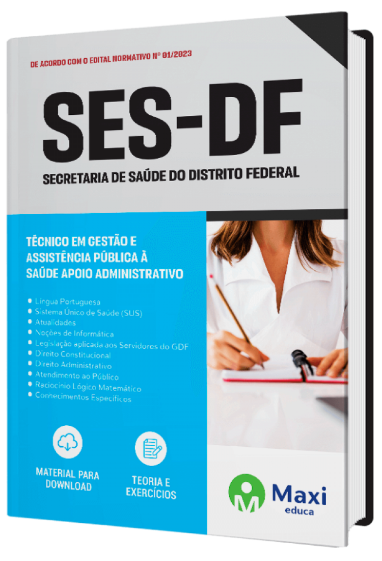 - Apostila SES-DF 2023 Técnico em Gestão e Assistência Pública à Saúde - Apoio Administrativo