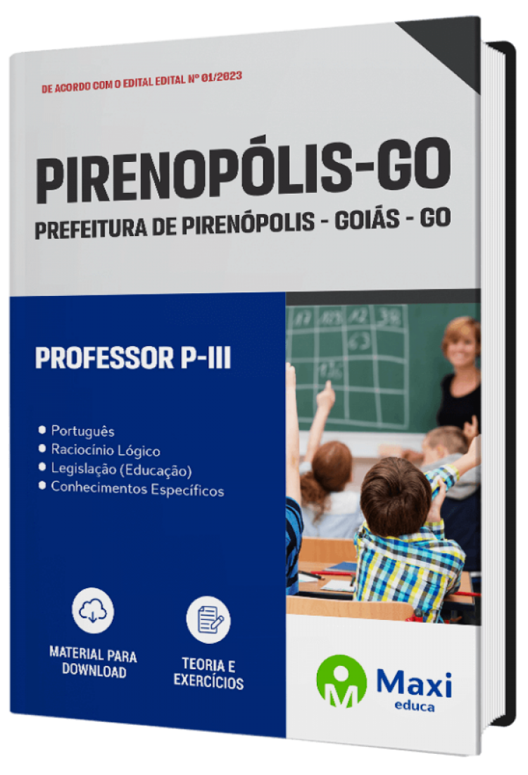 - Apostila Prefeitura de Pirenópolis-GO 2023 Professor P-III