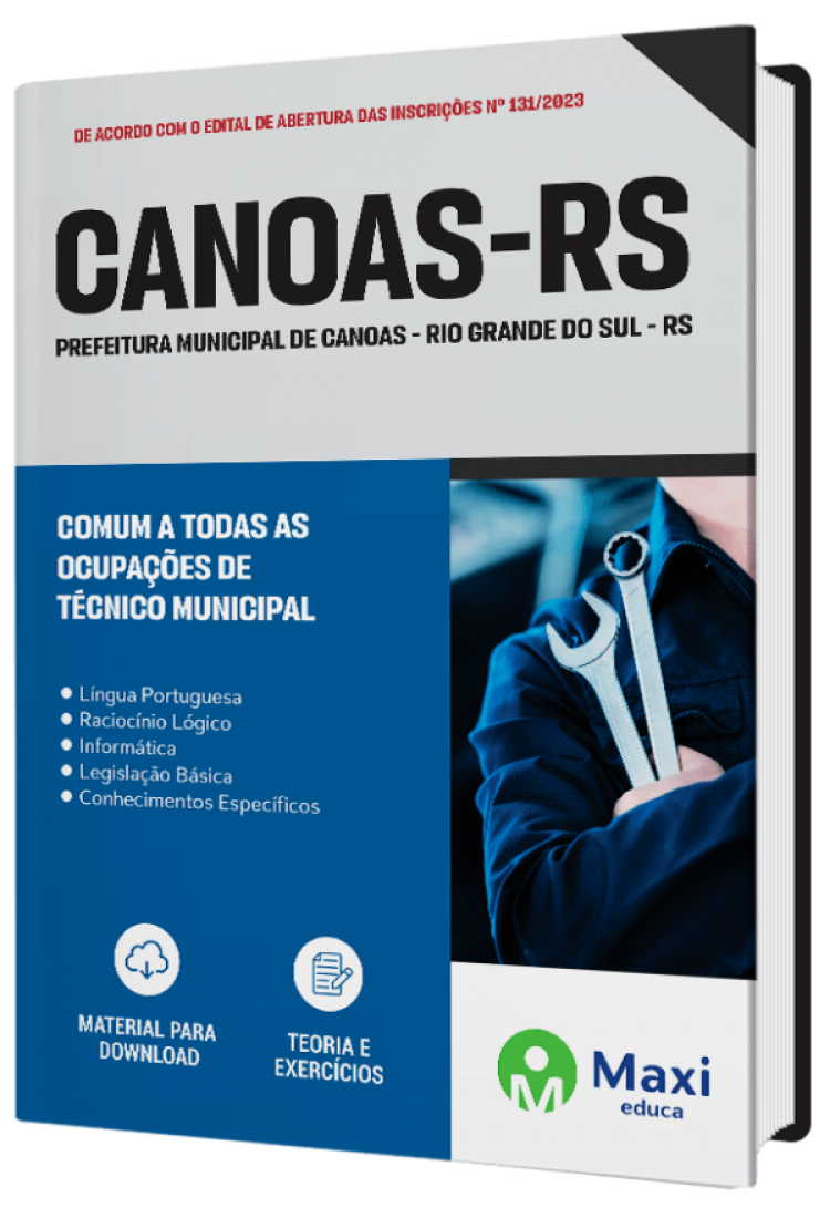 - Apostila Prefeitura de Canoas - RS 2023 Comum a todas as ocupações de Técnico Municipal