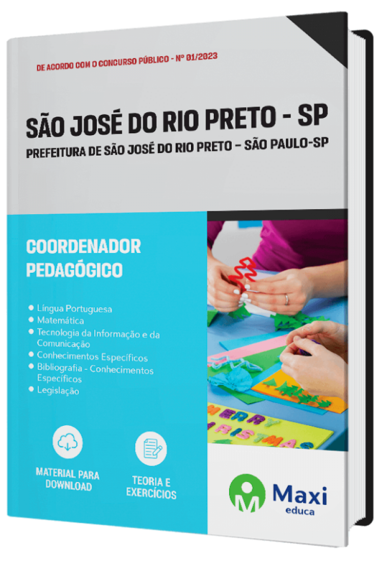 - Apostila Prefeitura de São José do Rio Preto - SP - 2023 Coordenador Pedagógico