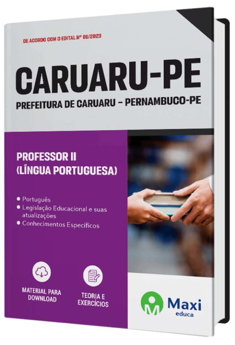 - Apostila Prefeitura de Caruaru - PE - 2023 Professor II (Língua Portuguesa)