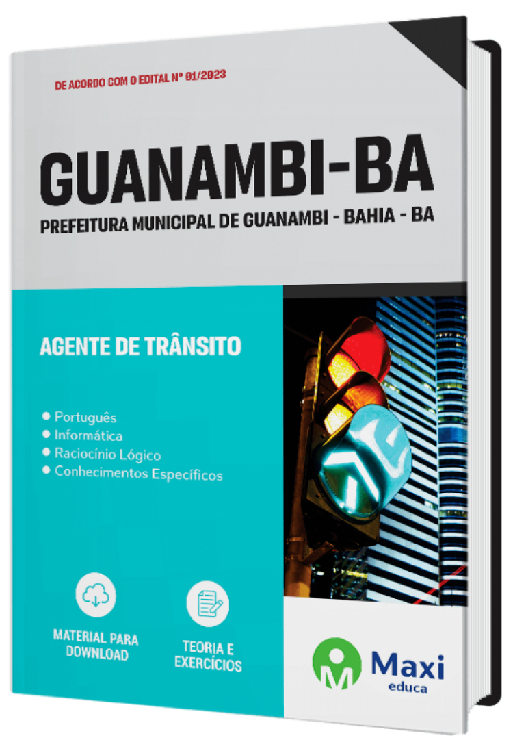 - Apostila Prefeitura de Guanambi - BA - 2023 Agente de Trânsito