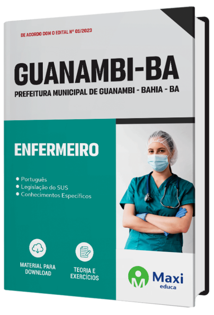 - Apostila Prefeitura de Guanambi - BA - 2023 Enfermeiro