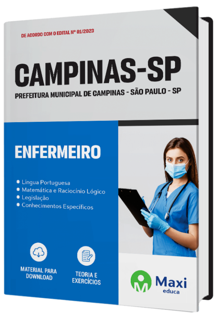 - Apostila Prefeitura de Campinas - SP - 2023 Enfermeiro