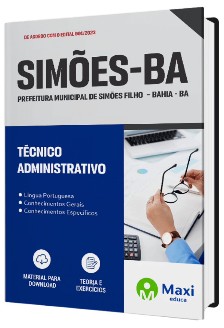 - Apostila Prefeitura de Simões Filho - BA - 2023 Técnico Administrativo