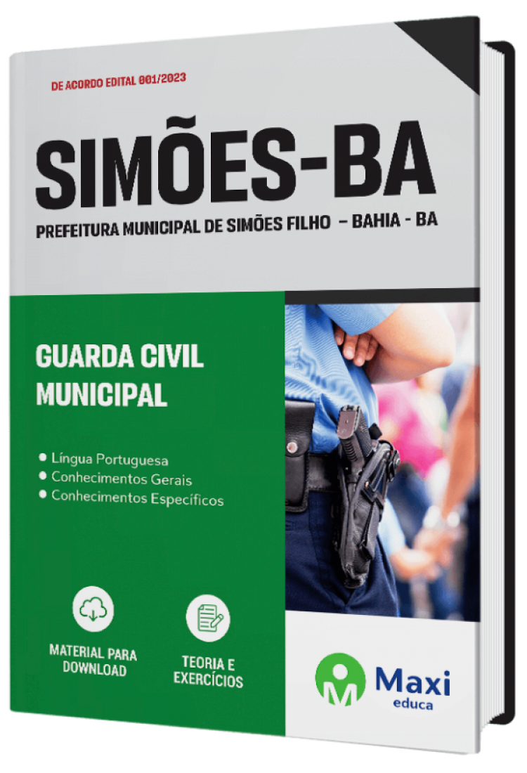 - Apostila Prefeitura de Simões Filho - BA - 2023 Guarda Civil Municipal