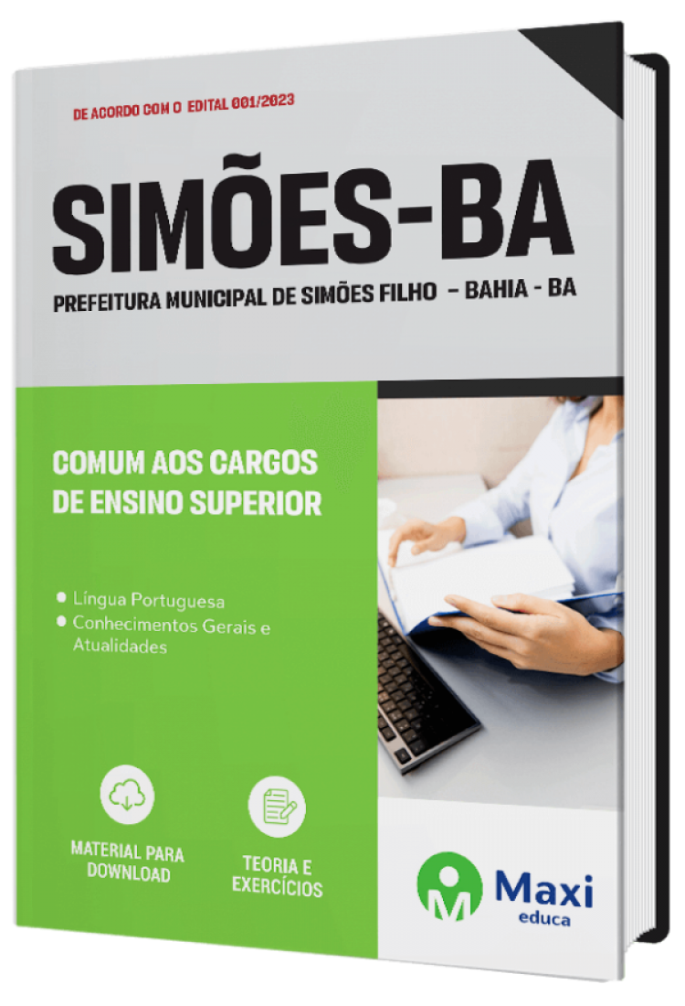 - Apostila Prefeitura de Simões Filho - BA - 2023 Comum aos Cargos de Ensino Superior