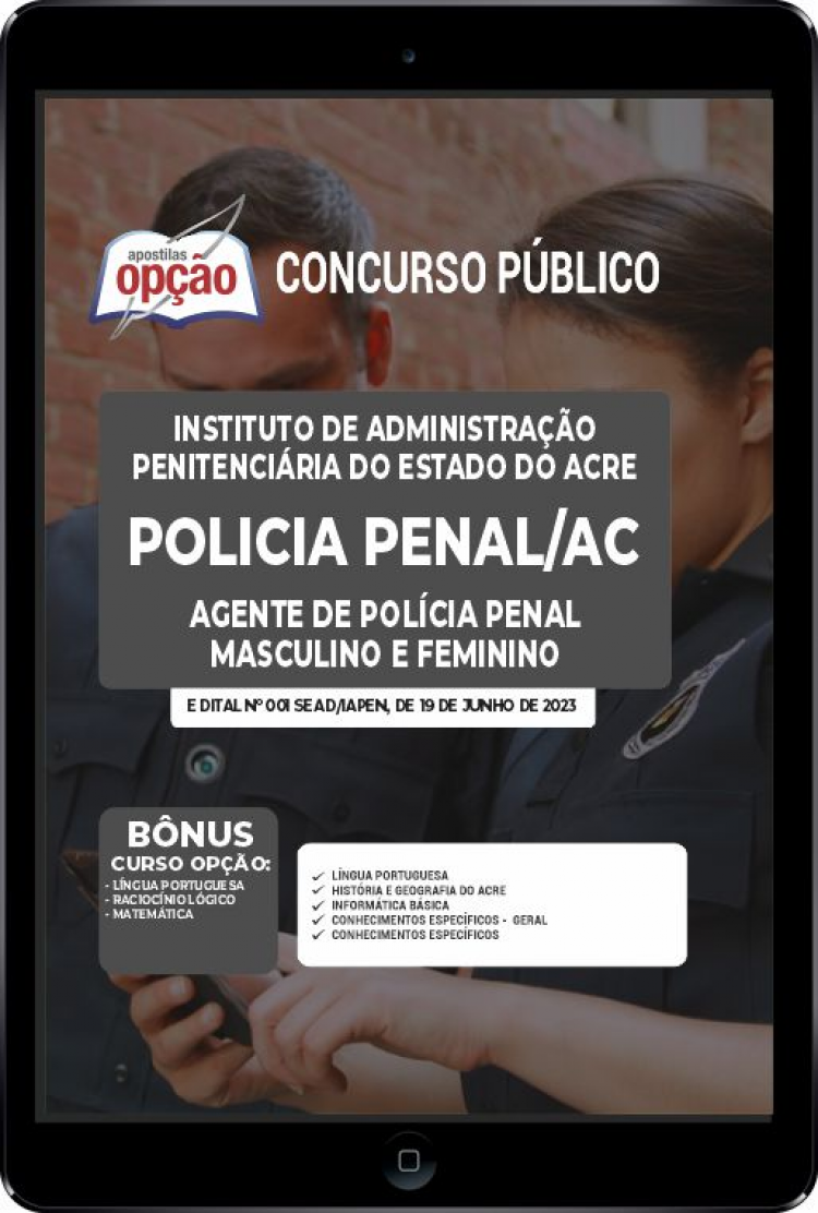 Baixar Apostila Policia Penal Ac Pdf Agente De Polícia Penal 2023 