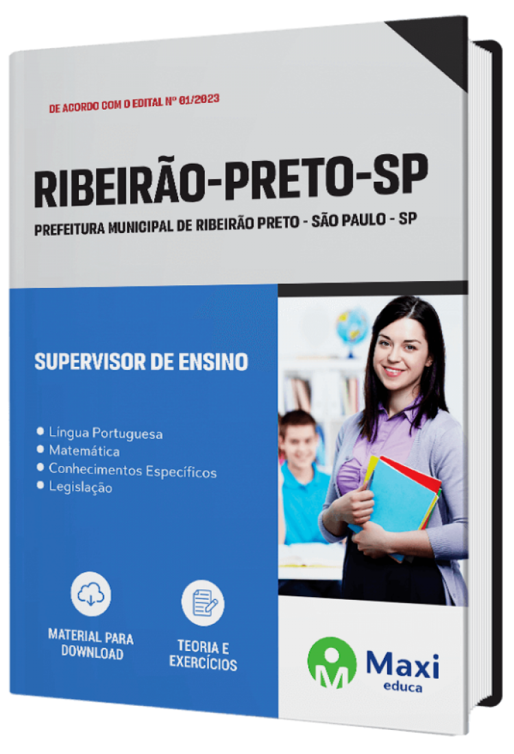 - Apostila Prefeitura de Ribeirão Preto - SP - 2023 Supervisor de Ensino