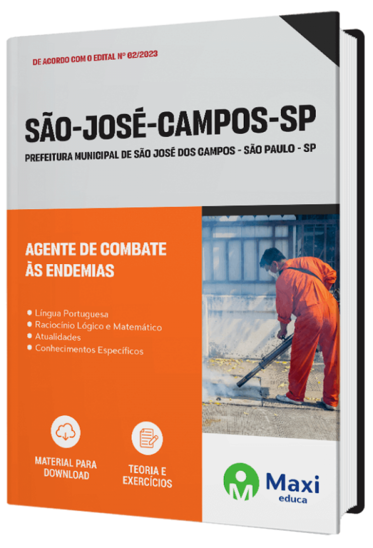 - Apostila Prefeitura de São José dos Campos - SP - 2023 Agente Comunitário de Saúde