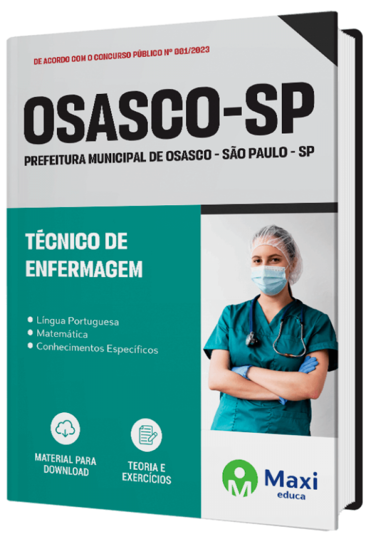 - Apostila Prefeitura de Osasco - SP - 2023 Técnico de Enfermagem