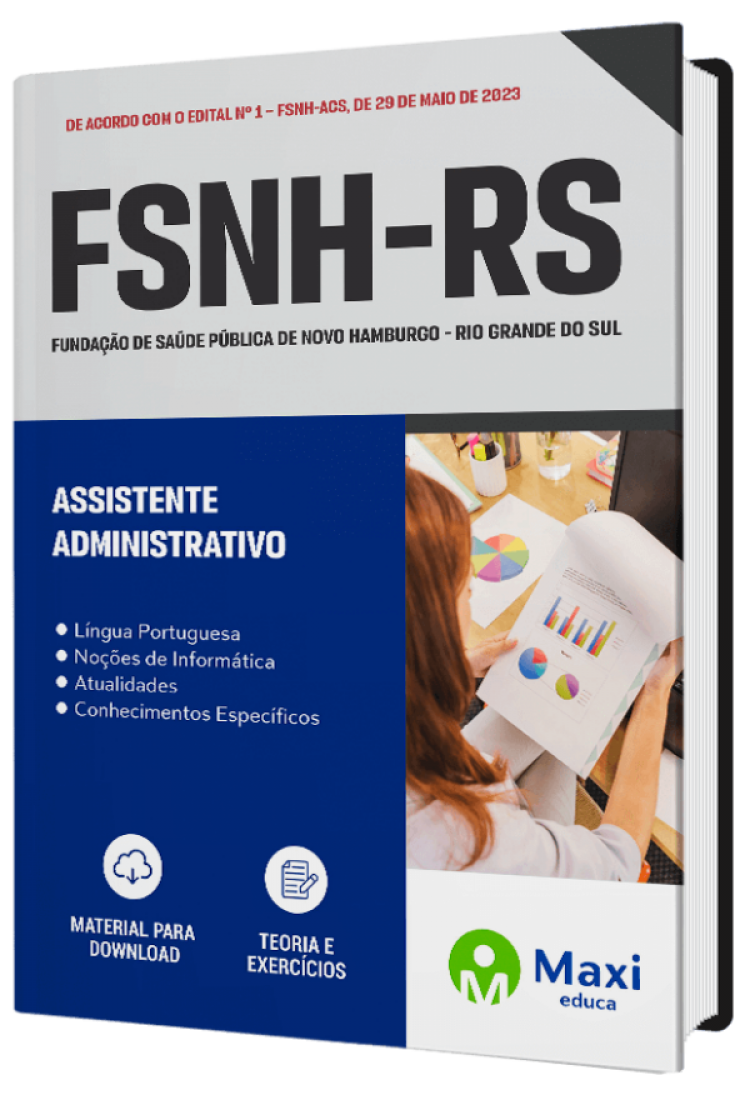 - Apostila FSNH-RS 2023 Assistente Administrativo