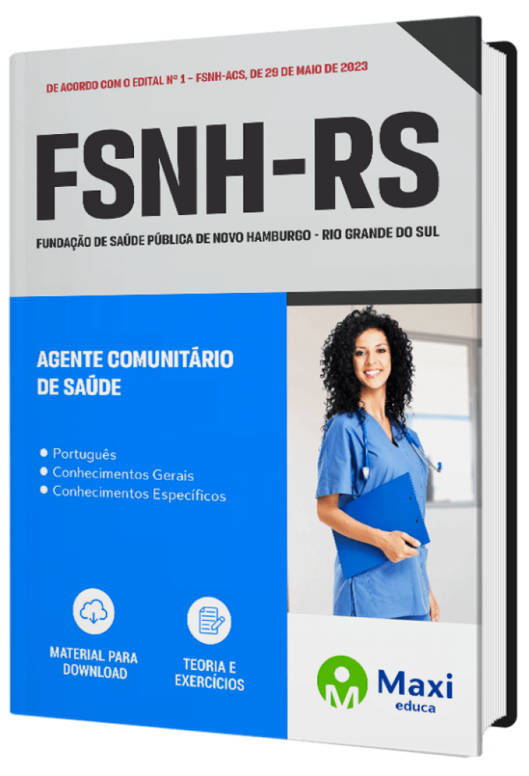 - Apostila FSNH-RS 2023 Agente Comunitário de Saúde