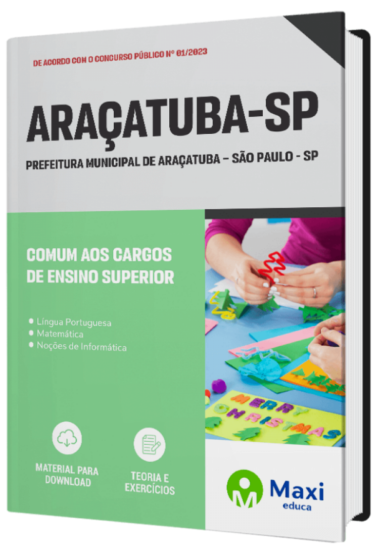 - Apostila Prefeitura de Araçatuba-SP 2023 Comum aos Cargos de Ensino Superior