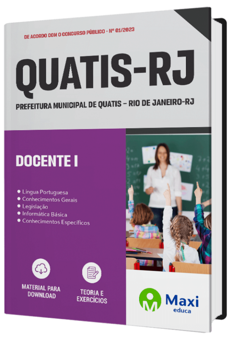 - Apostila Prefeitura de Quatis-RJ 2023 Docente I