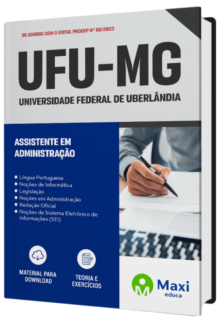 - Apostila UFU-MG - 2023 Assistente em Administração