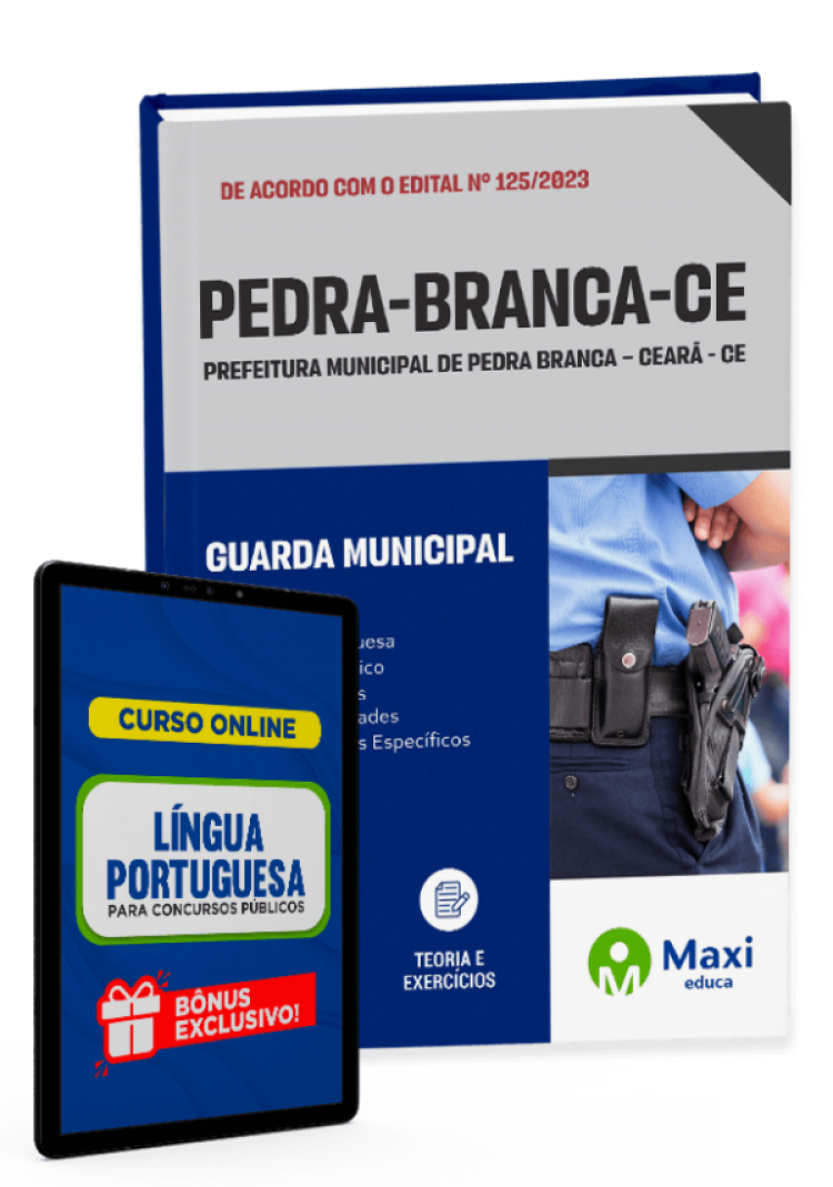 - Apostila Prefeitura de Pedra Branca - CE - 2023 Guarda Municipal