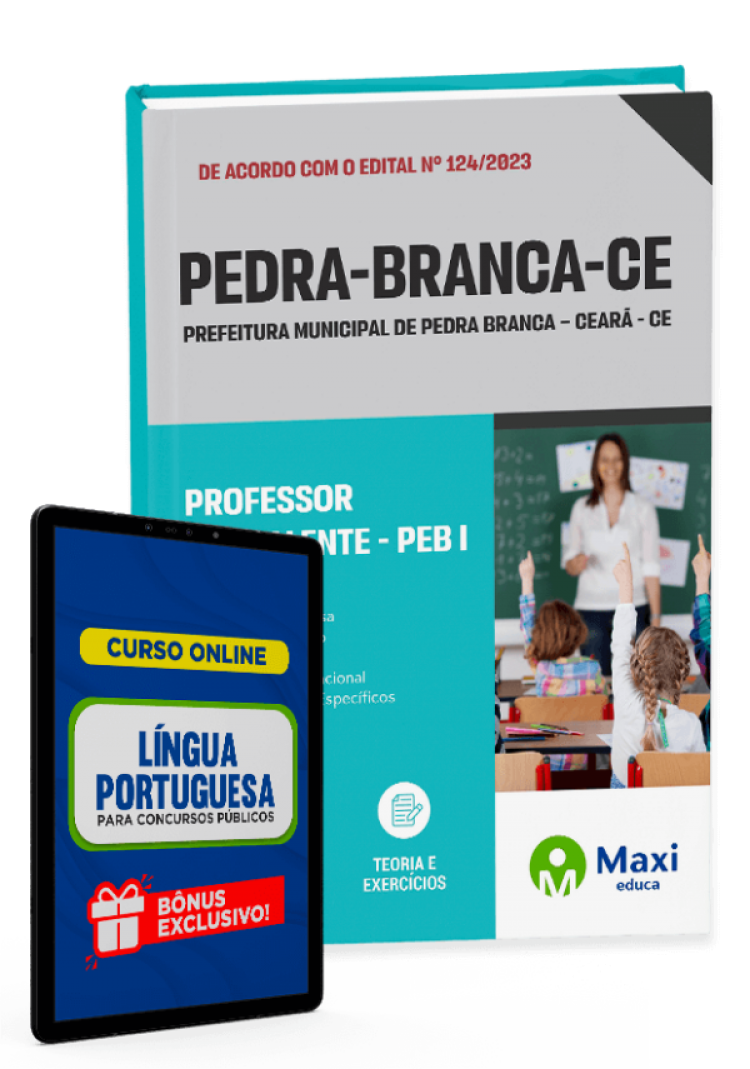 - Apostila Prefeitura de Pedra Branca - CE - 2023 Professor Polivalente - PEB I