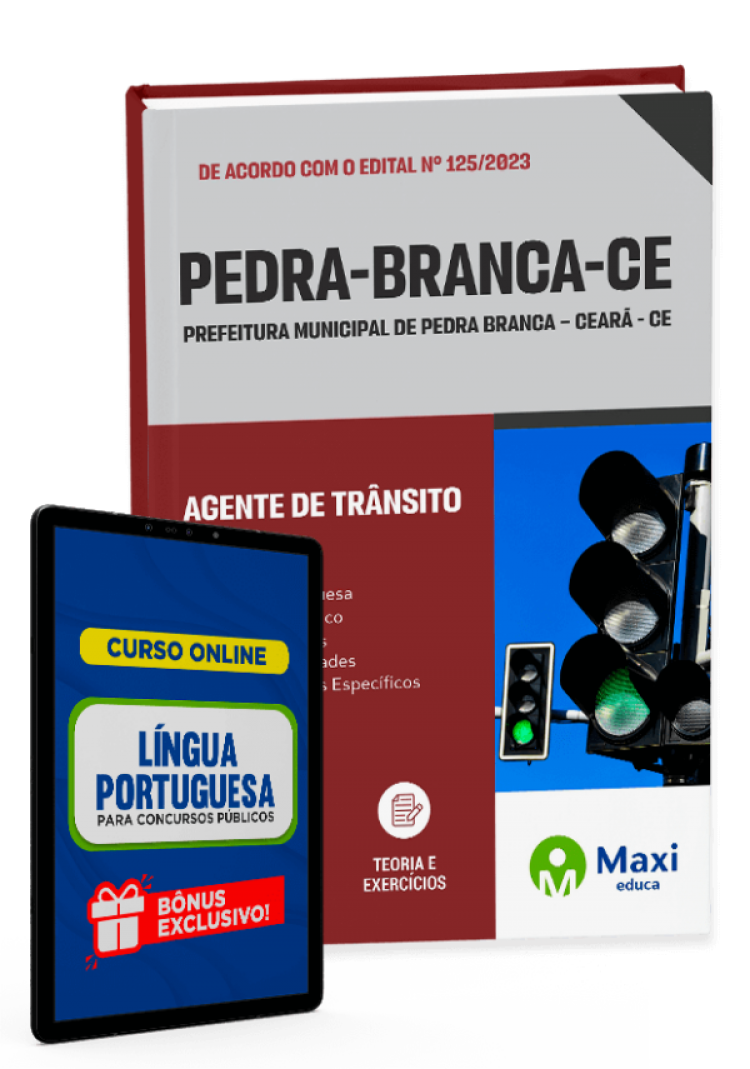 - Apostila Prefeitura de Pedra Branca - CE - 2023 Agente de Trânsito