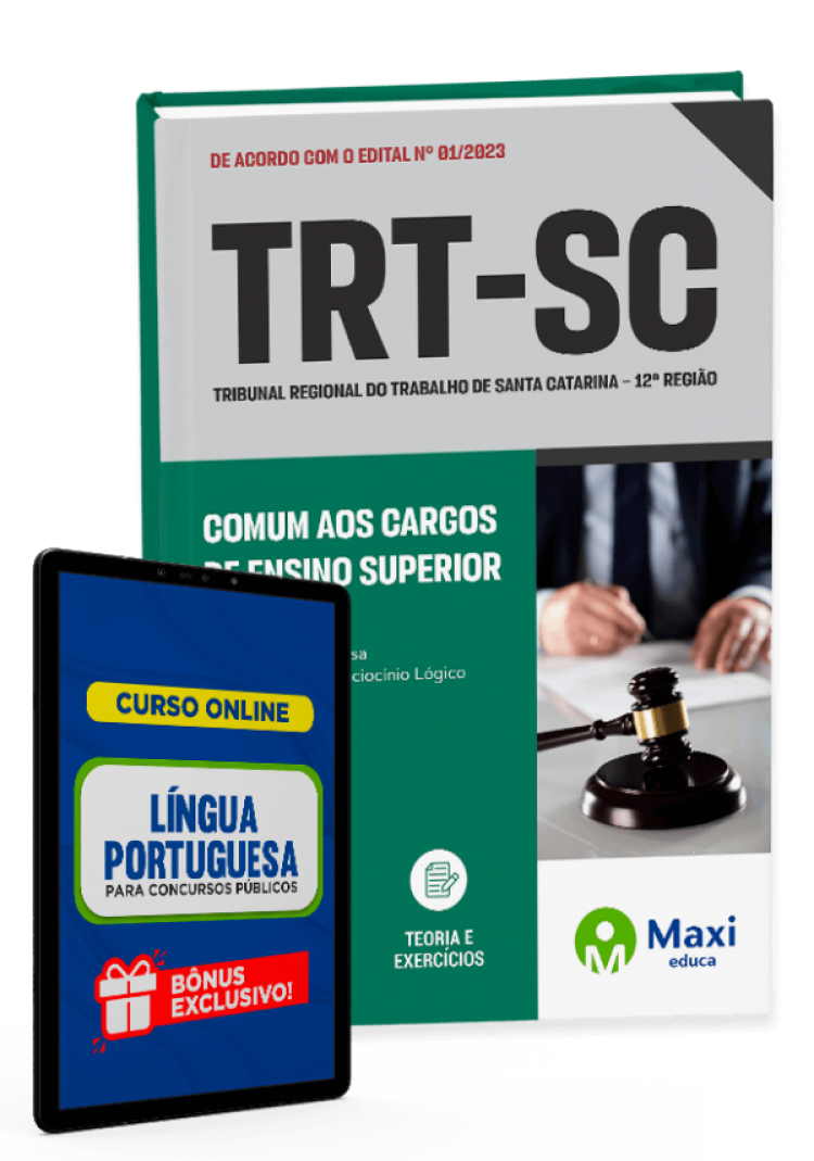 - Apostila TRT-SC - 2023 Comum aos cargos de Ensino Superior