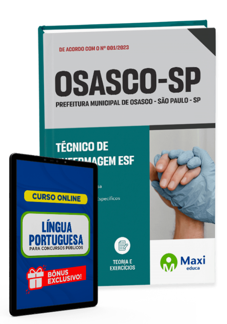 - Apostila Prefeitura de Osasco - SP - 2023 Técnico de enfermagem ESF